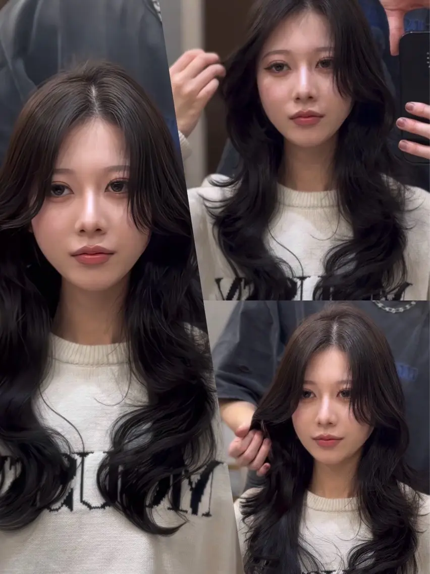 ロング カラー 宮本 優のヘアスタイル