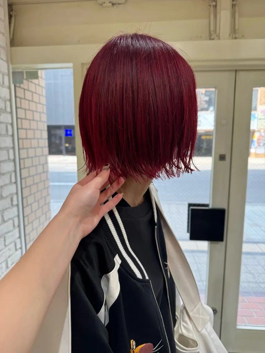 カラー ヘアカラー トリートメント 阿部  ことみ /ヘアアレンジのヘアスタイル