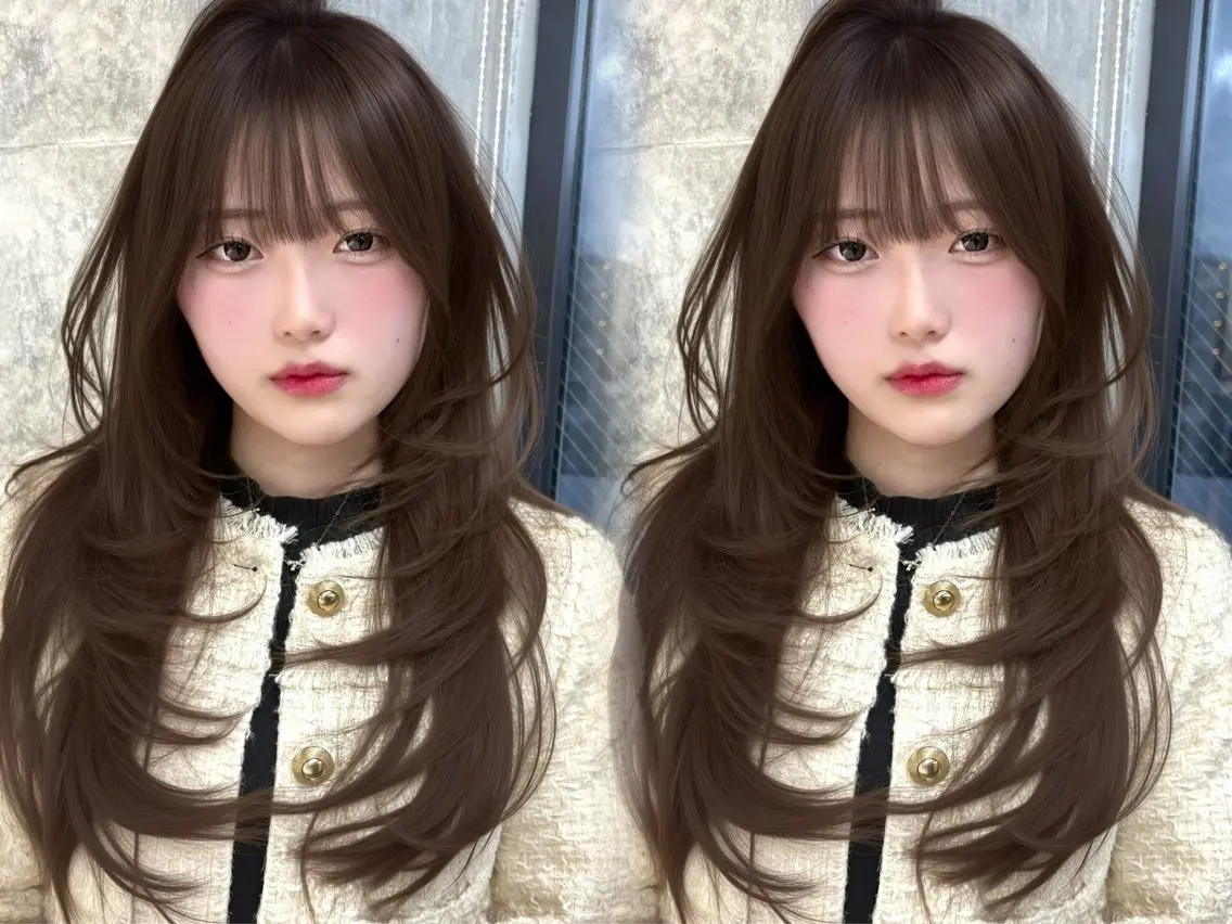 セミロング カット ヘアカラー トリートメント 谷川が作る熊本1🥇 レイヤーカットのヘアスタイル
