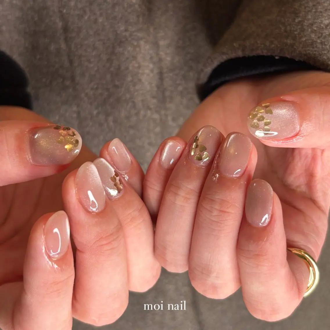 ネイル ハンドネイル moi nail ˙⋆.˚のネイルデザイン