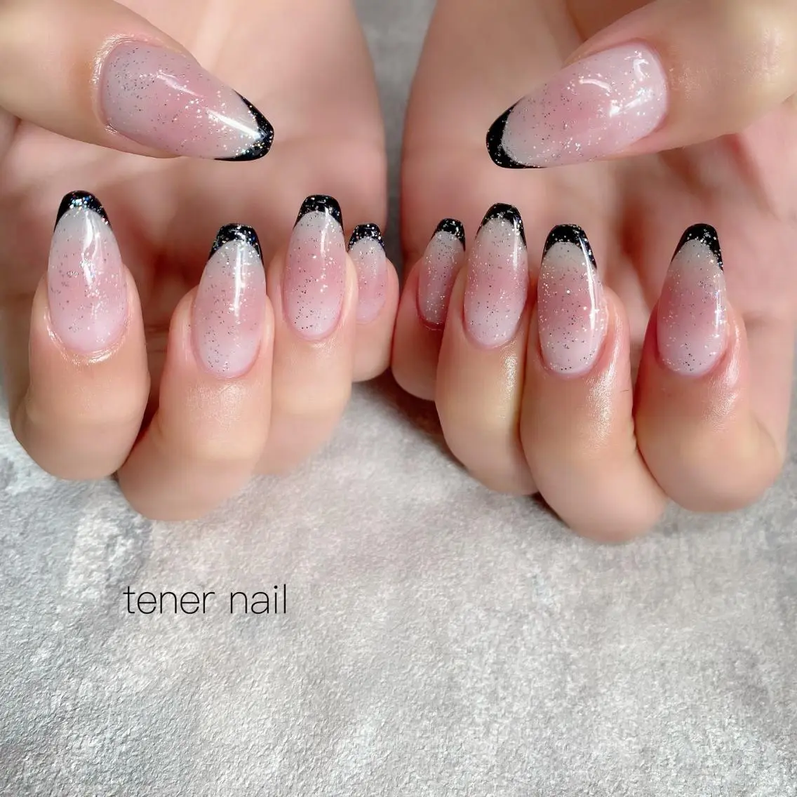ネイル チークネイル フレンチネイル テネルネイル tener nailのネイルデザイン
