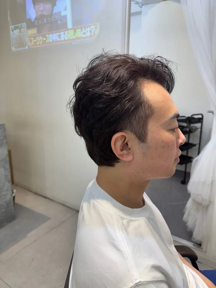 ミディアム メンズ カット 似合う髪型が 分からない方へのヘアスタイル