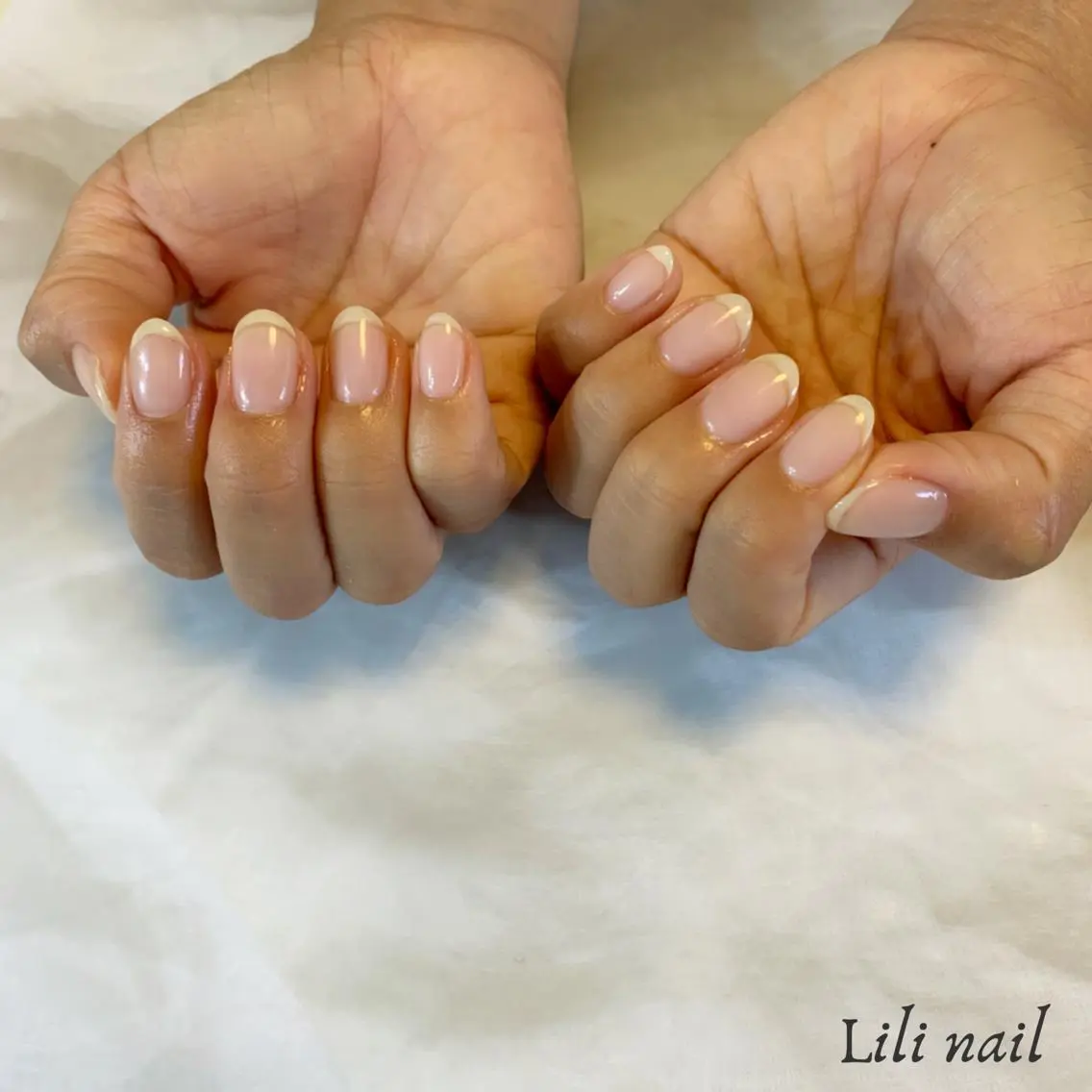ショート ネイル クリアネイル Lilibeauty salonのネイルデザイン