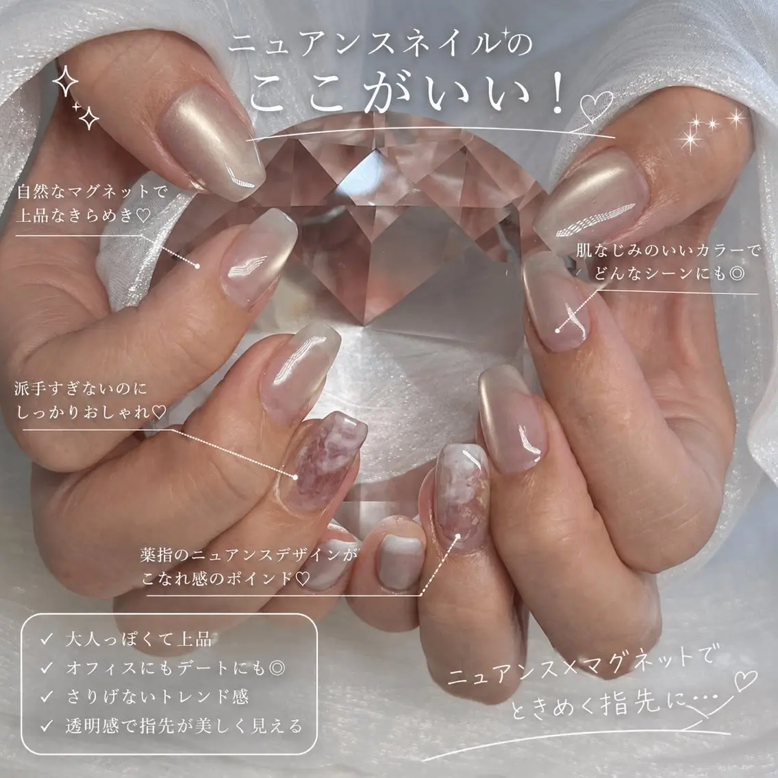 ネイル ハンドネイル spica nail meguのネイルデザイン