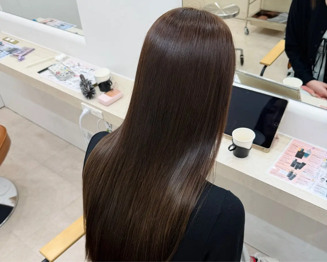 ロング カラー ヘアカラー トリートメント 艶カラー/髪質改善 /たいが🐯のヘアスタイル