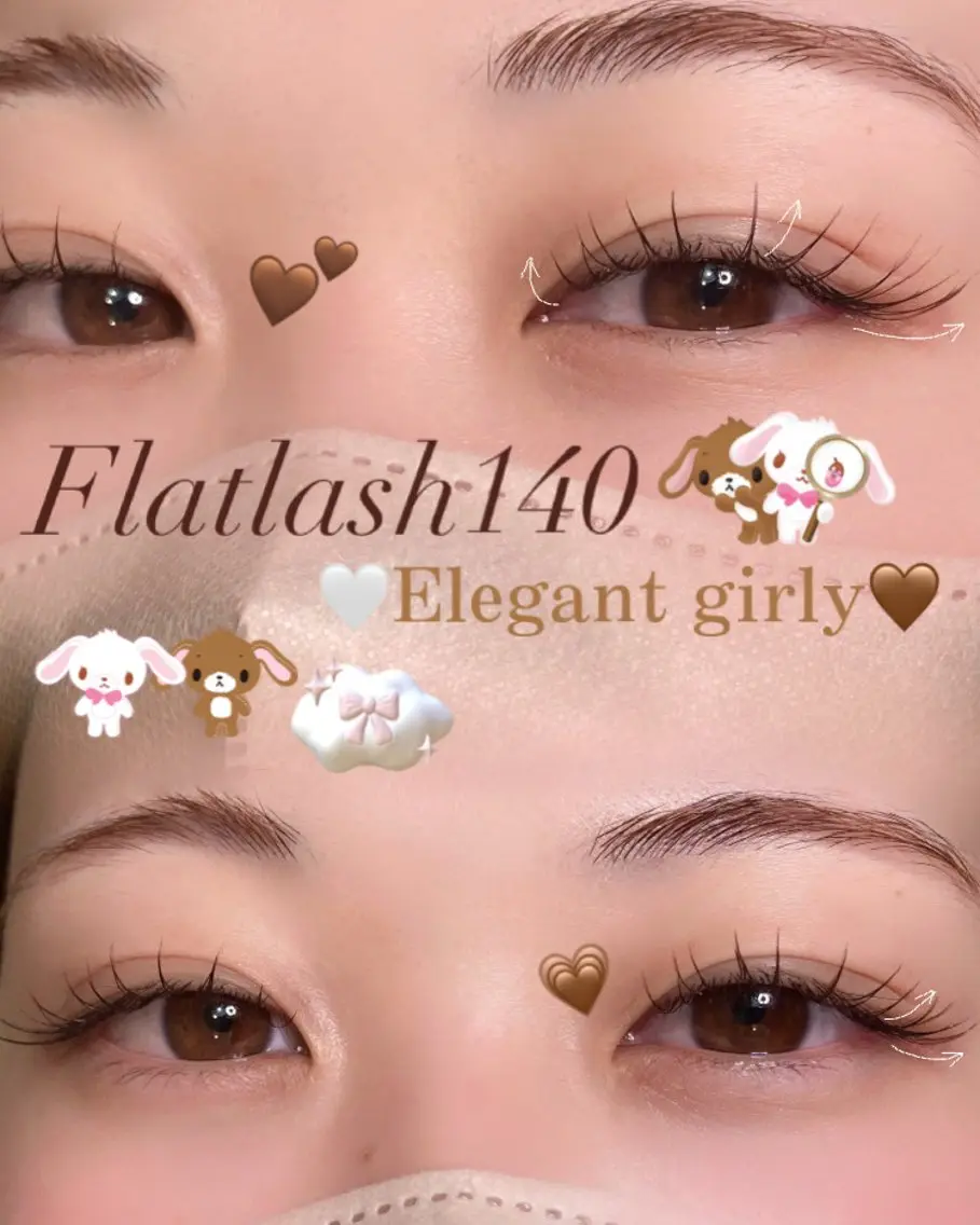 まつ毛エクステ120本の写真