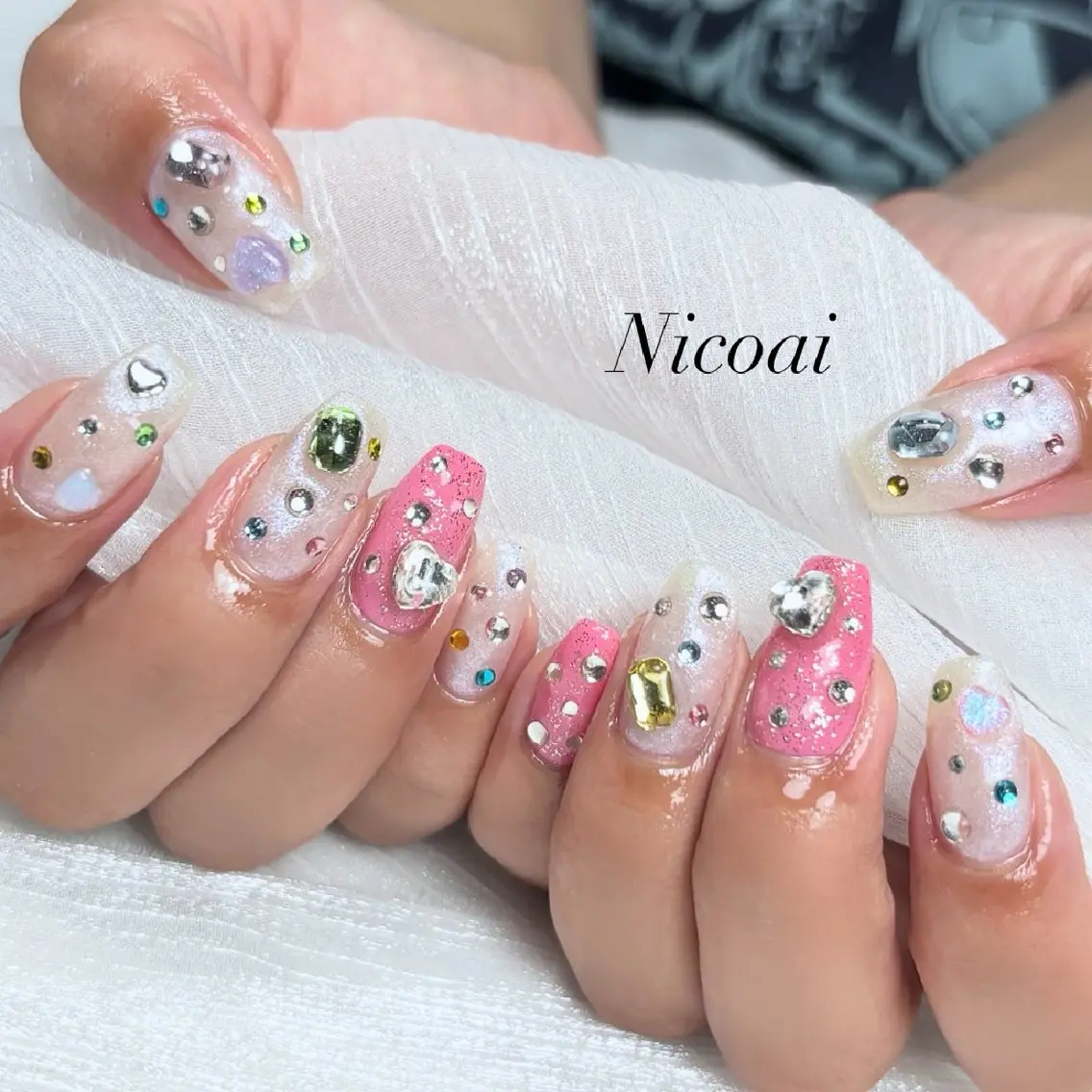 ネイル 春ネイル NailSalon Nicoaiのネイルデザイン