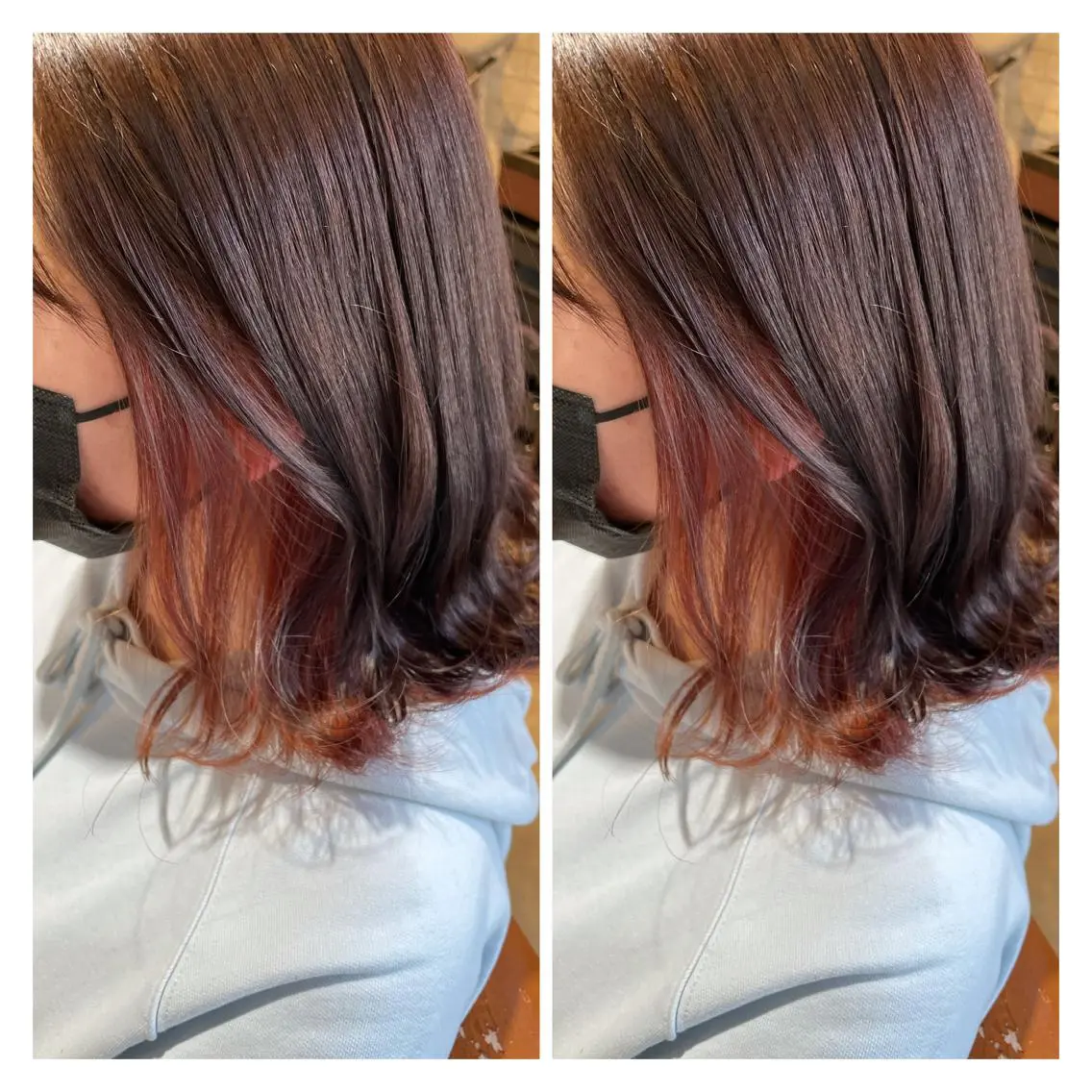 カラー レイヤーカット×髪質 改善💎HARUKAのヘアスタイル