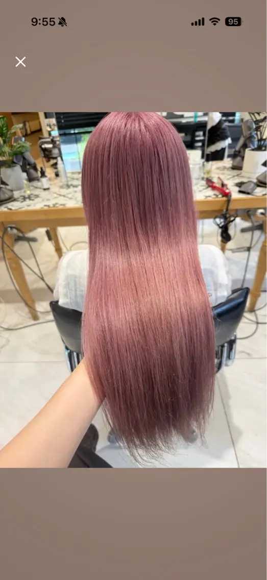 🍀ミニモ限定🍀ダブルケアブリーチ➕ケアカラー➕sptrの写真