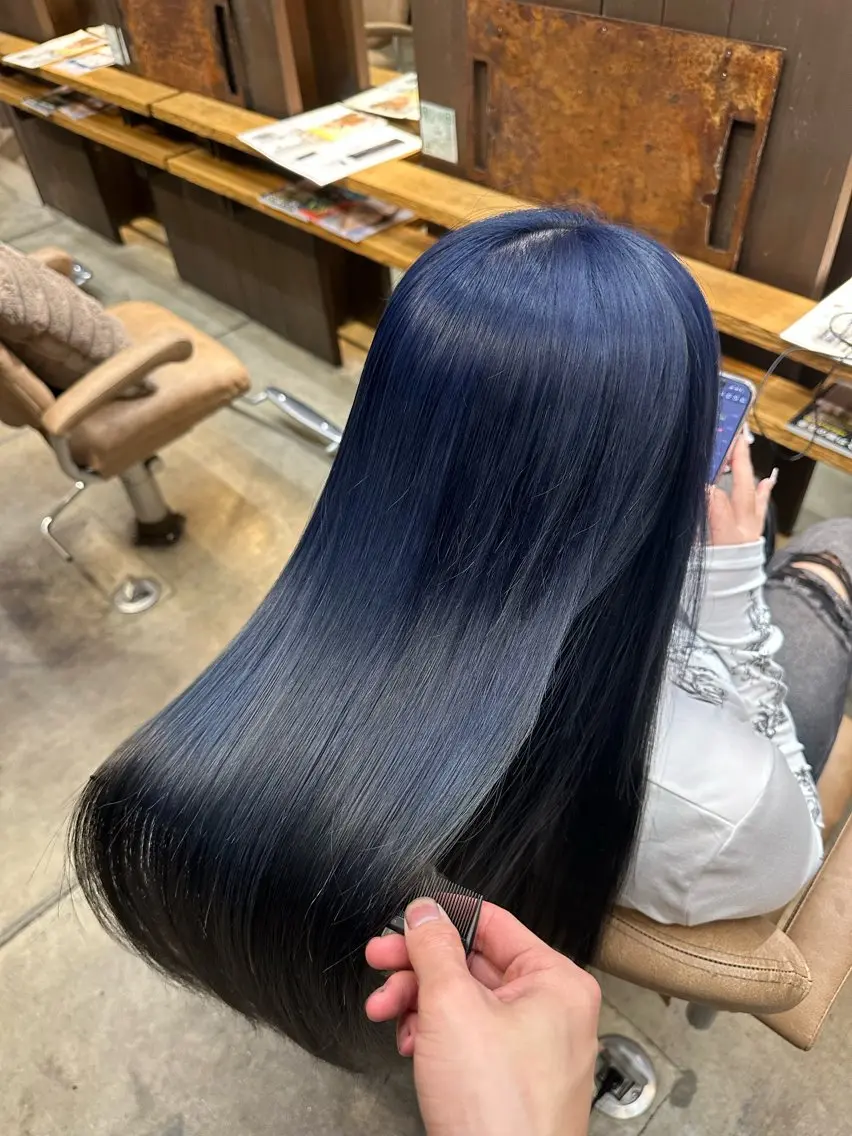ロング カラー ヘアカラー トリートメント Tenka/ ブリーチハイトーン✨のヘアスタイル