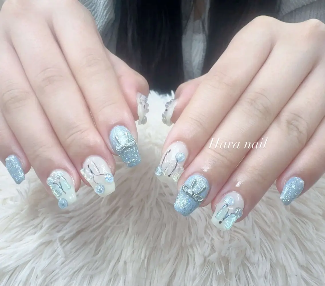 ネイル ジェルネイル 持ち込み パラジェル ハンドネイル ハンドケア Hara Nail 【持ち込みOK】のネイルデザイン