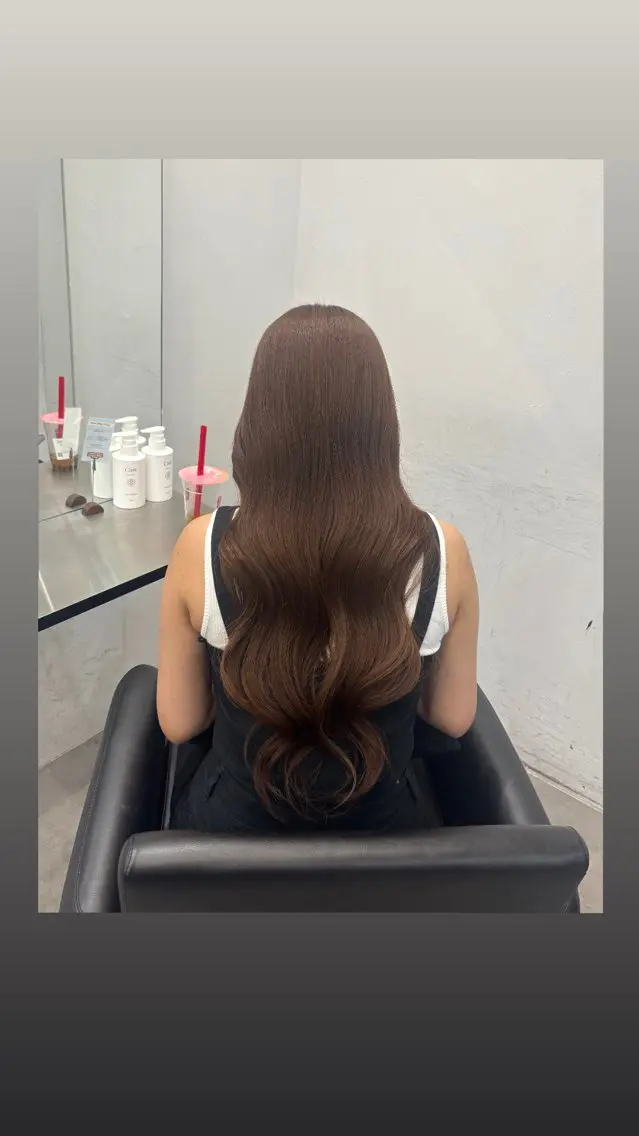 ロング カラー Core茶屋町 HINATAのヘアスタイル