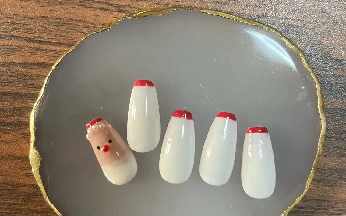ネイル 冬ネイル クリスマス Nail ecxia ／Reikaのネイルデザイン