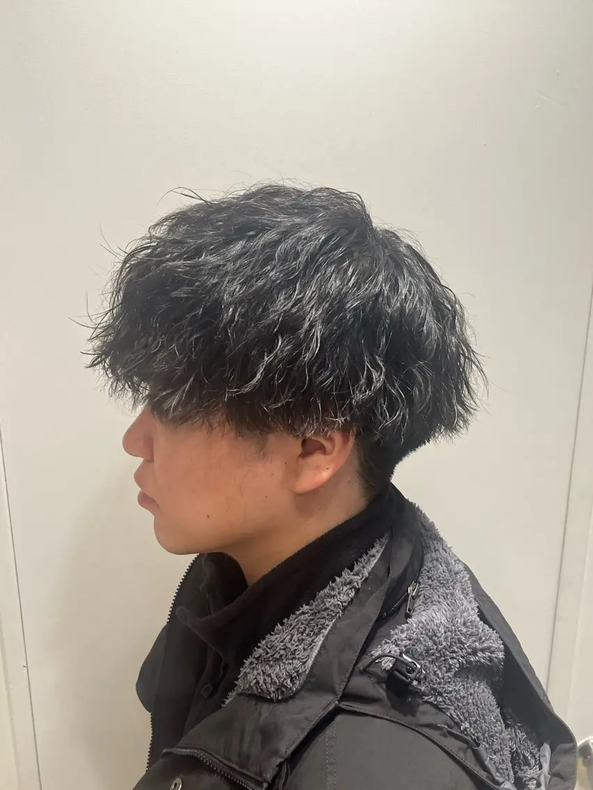 ⭐️メンズカット+特殊パーマ(ツイスパ、波巻き、スパイラル)⭐️の写真