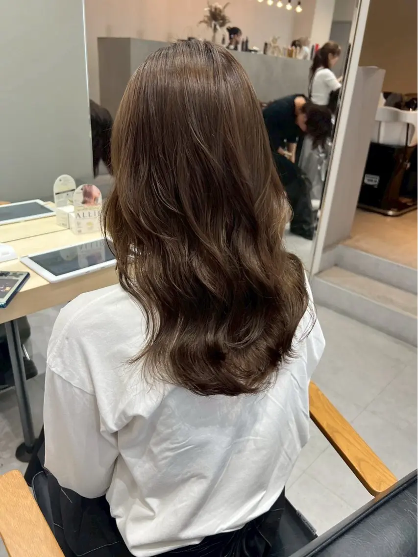 パーマ パーマ 信山 怜生のヘアスタイル