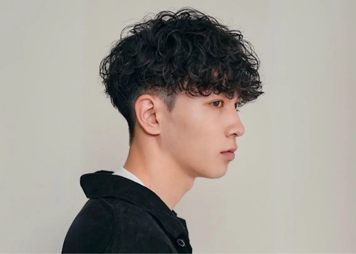 パーマ メンズ カット パーマ fifth瑛虎 パーマ特化美容師のヘアスタイル