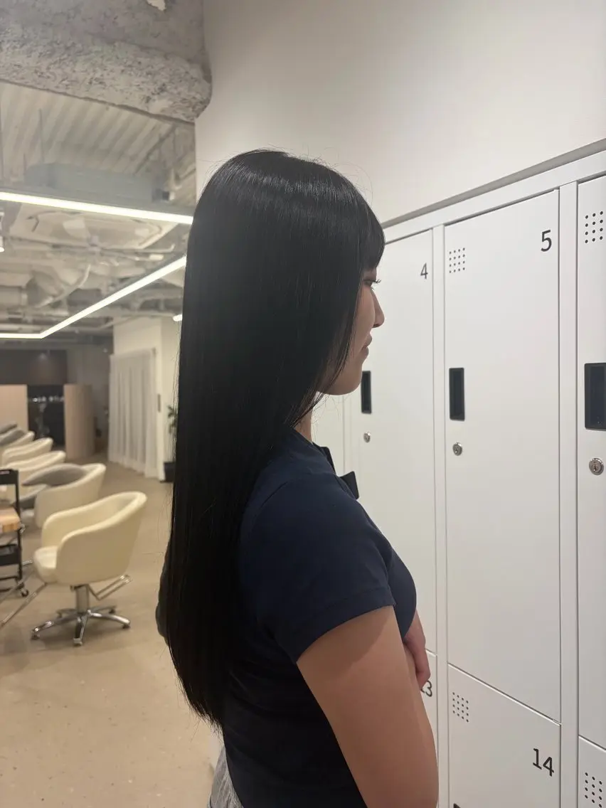 カラー ヘアカラー 松本 ゆらのヘアスタイル