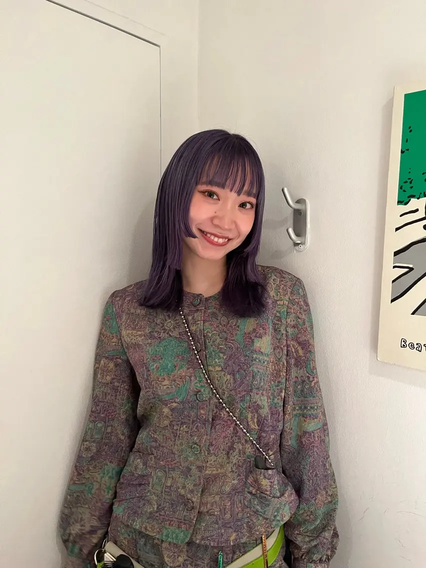 カラー かがやしづ ⭐️カラーモデルのヘアスタイル