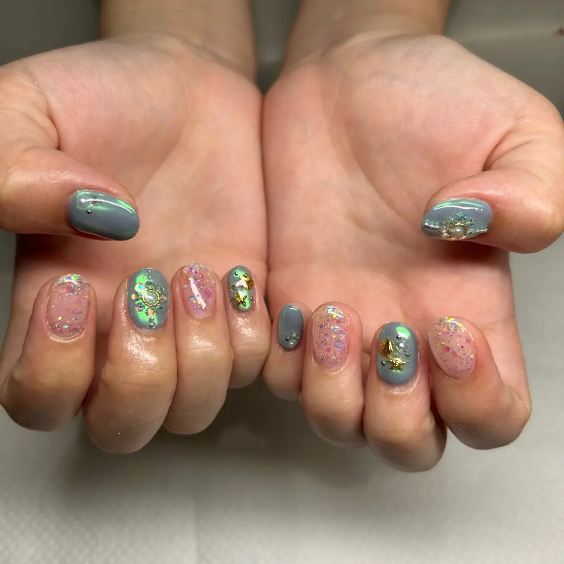 ネイル ハンドネイル 水山 暎華のネイルデザイン