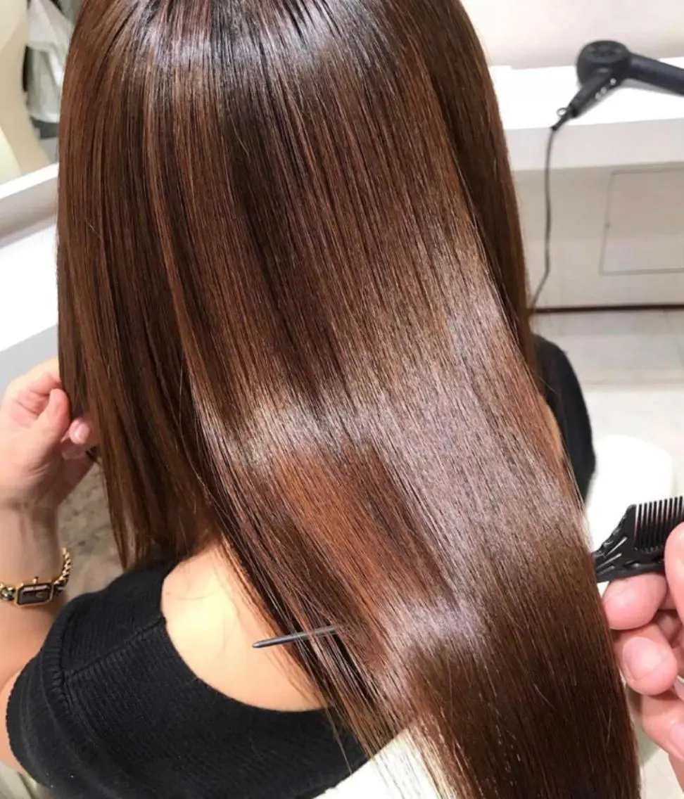 カット&サラツヤGMT縮毛矯正✨ダメージレスの写真