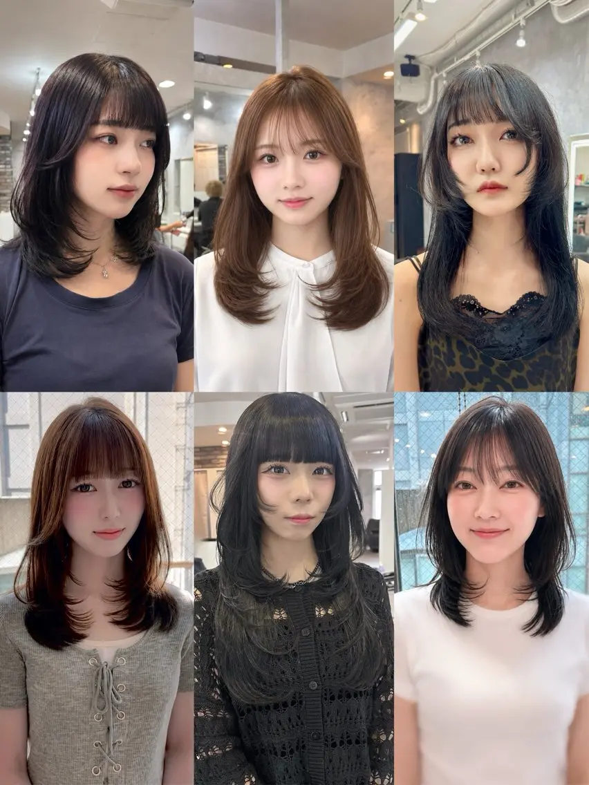 ロング カラー カット ヘアカラー YUMEKA🧸 レイヤーカット♡のヘアスタイル