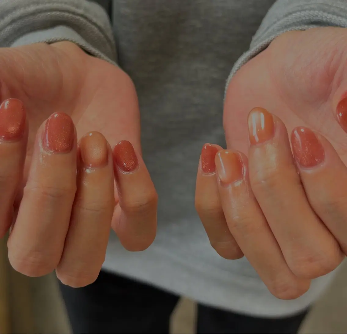 ネイル ジェルネイル キラキラネイル マグネットネイル ニュアンスネイル オフィスネイル ハンドネイル tamu nail 金町のネイルデザイン