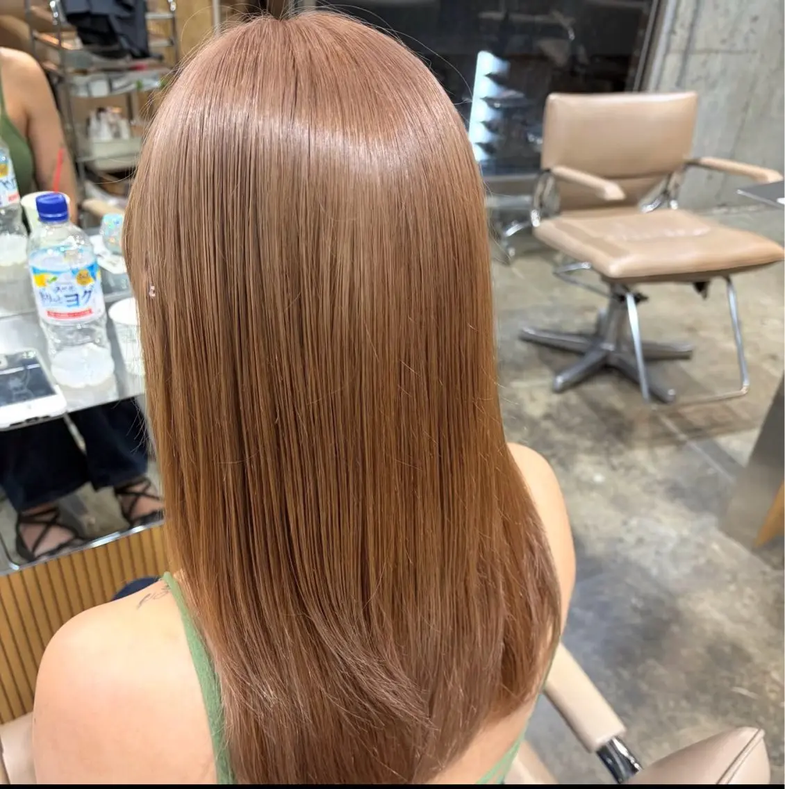 ミディアム ヘアカラー ⭐️透明感カラー⭐️ とうごのヘアスタイル
