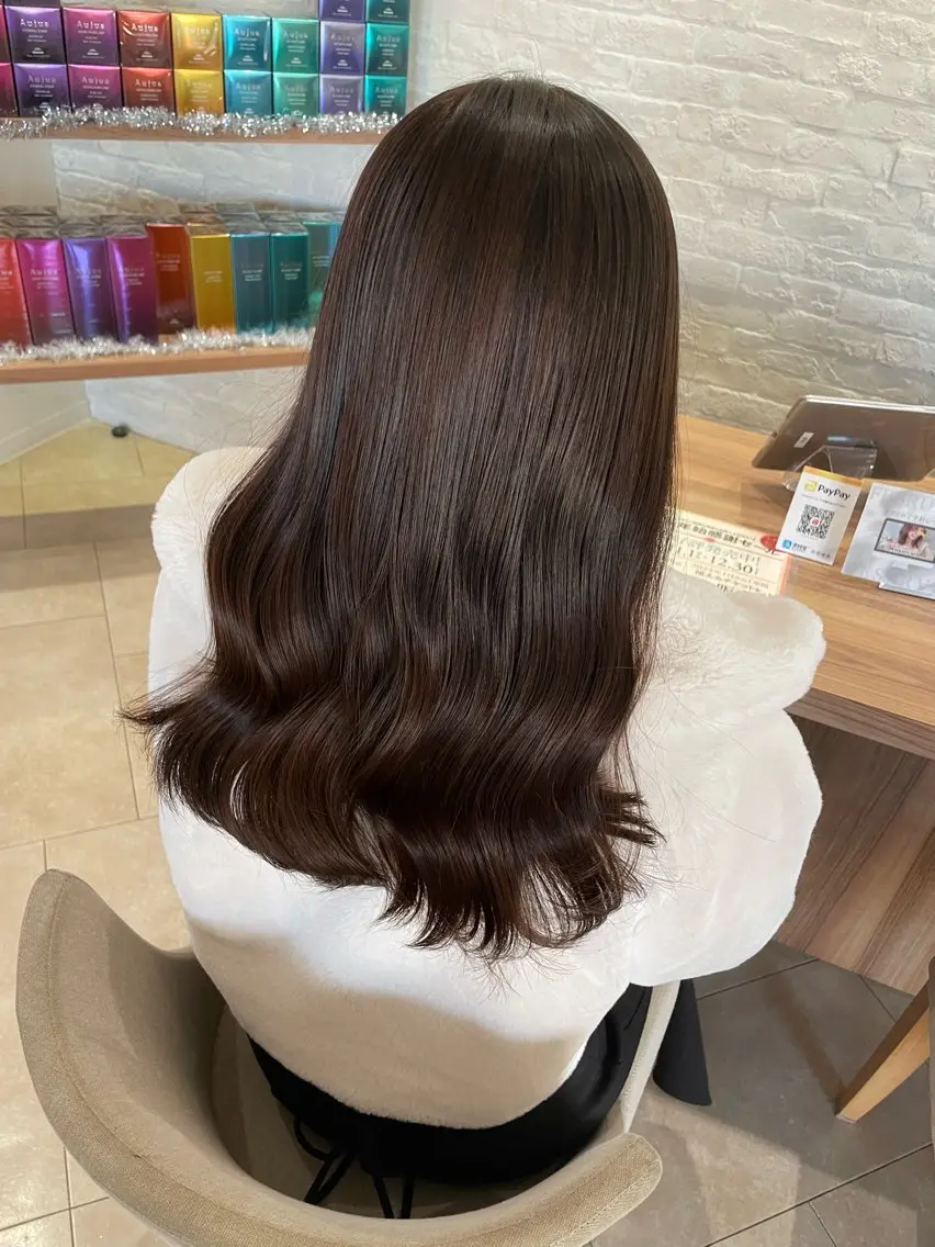 ロング カラー カット ヘアカラー sora ♡のヘアスタイル