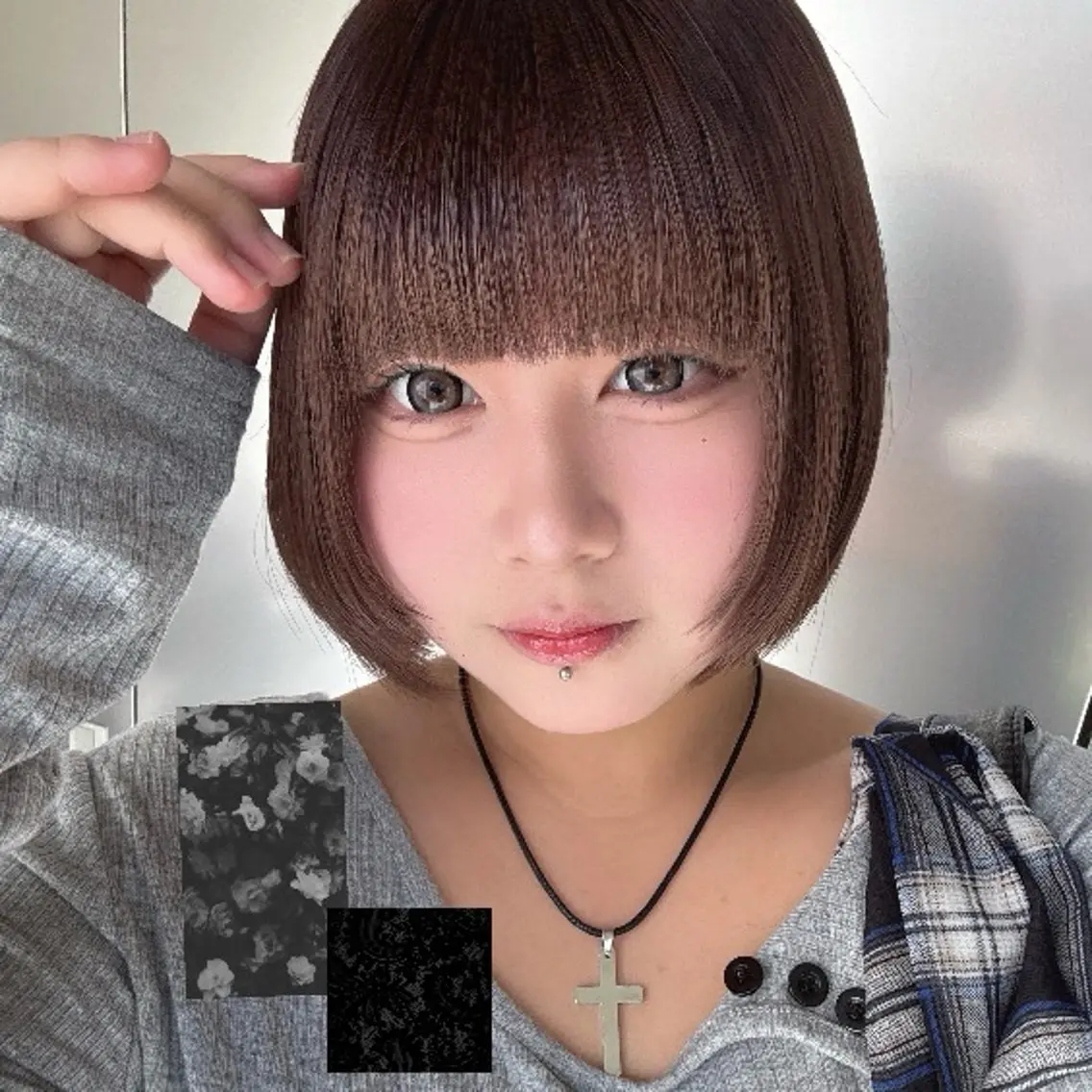 ショート カット 透けカラー.艶髪. 梅田♡midoのヘアスタイル