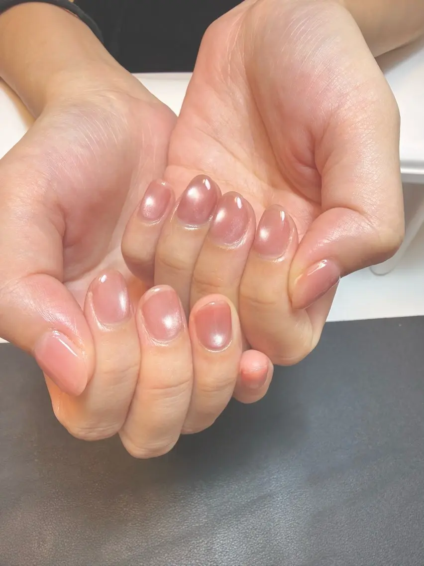 ネイル ジェルネイル マグネットネイル ハンドネイル nail salon MELOのネイルデザイン
