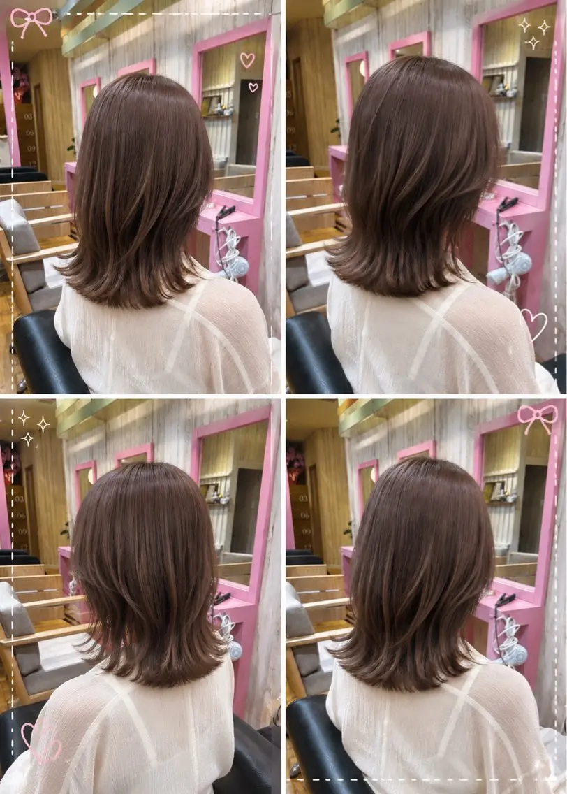ショート ヘアカラー 【ブリーチ無しW】 【暗髪&暖色系】圭真のヘアスタイル
