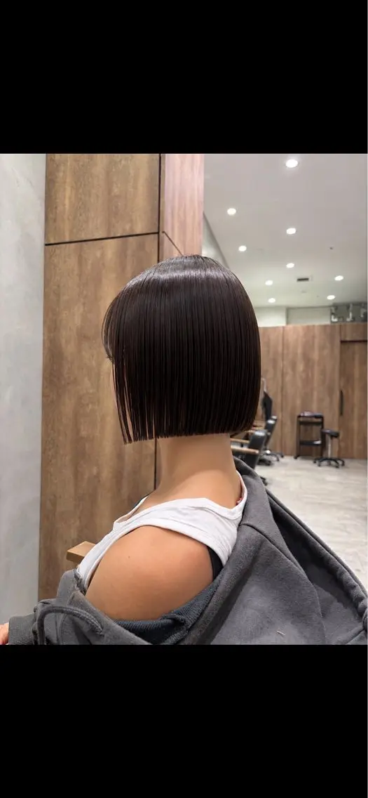 ショート カット トリートメント 石井良典 髪質改善のヘアスタイル