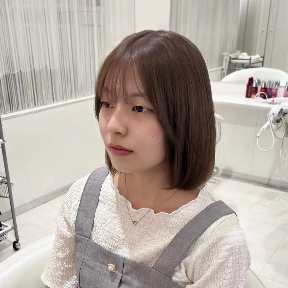ミディアム カラー ブリーチ ヘアカラー Parve Mix 森 美遥🩶のヘアスタイル