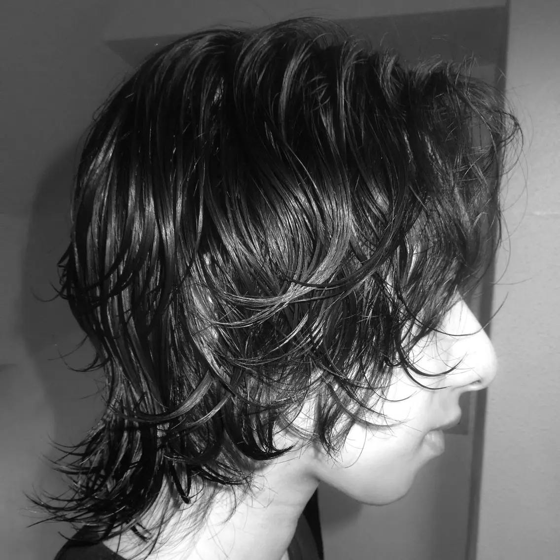セミロング カラー パーマ メンズ メンズパーマ セミロングパーマ カット ヘアカラー パーマ タマキ/ パーマ/Wカラーのヘアスタイル