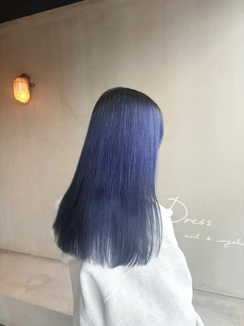 ロング カット ヘアカラー 艶カラー🫧/韓国 レイヤー/愛珠🎀のヘアスタイル