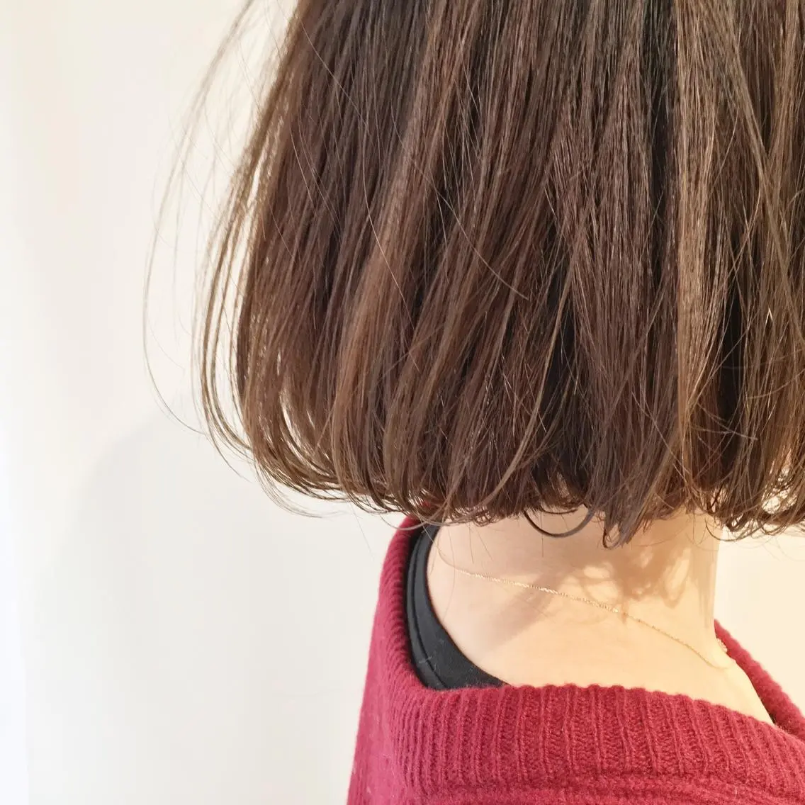 ショート カラー ボブ 岡邉 隆太のヘアスタイル