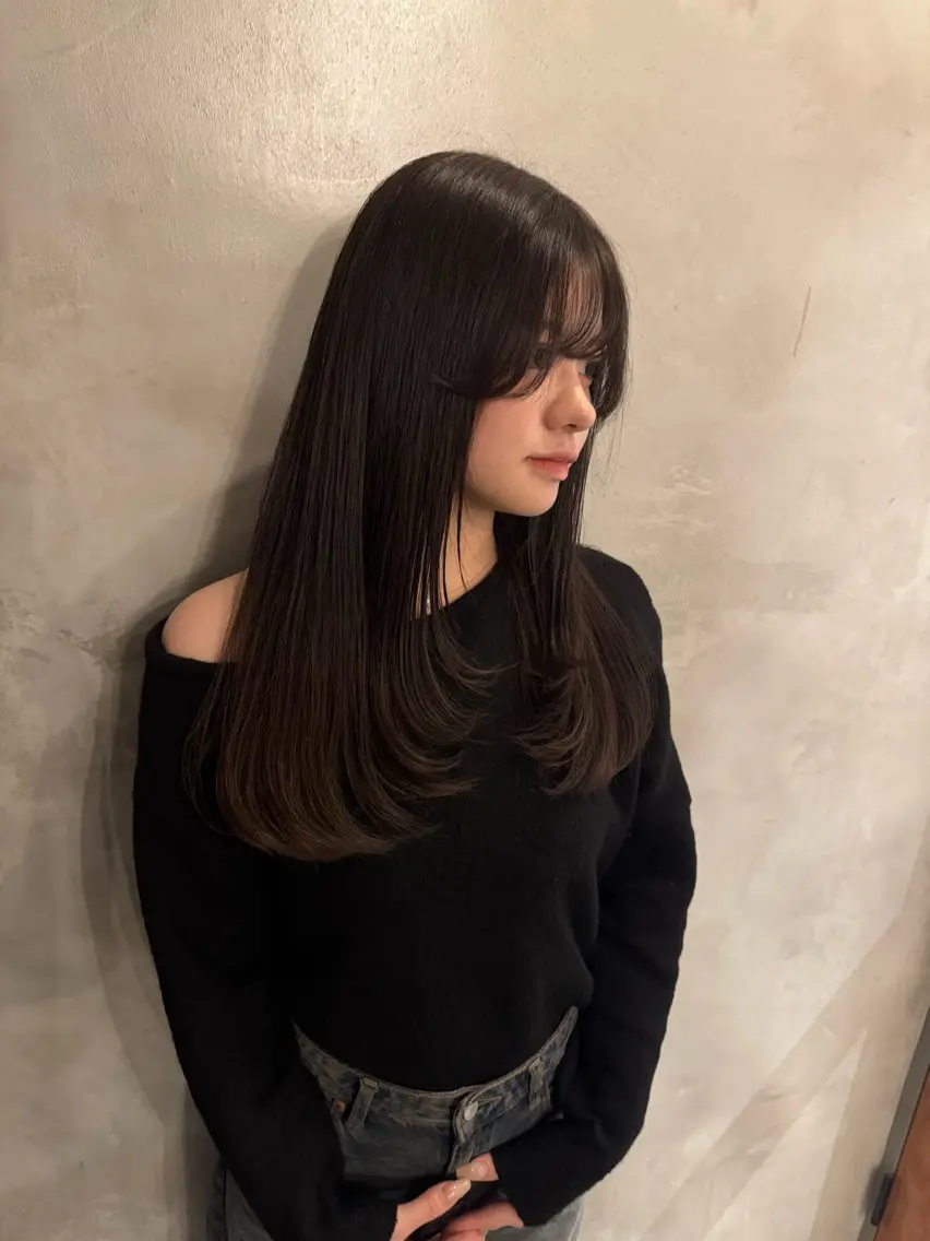 【リピート率No.1✨】骨格似合わせカット＋透明感カラー＋髪質改善トリートメントの写真