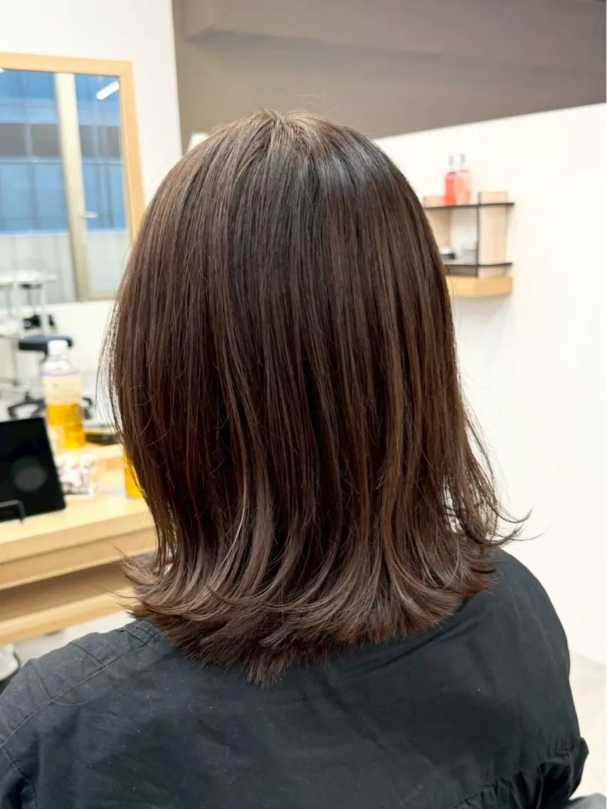 ミディアム Ore／Himeka 🌷レディースのヘアスタイル