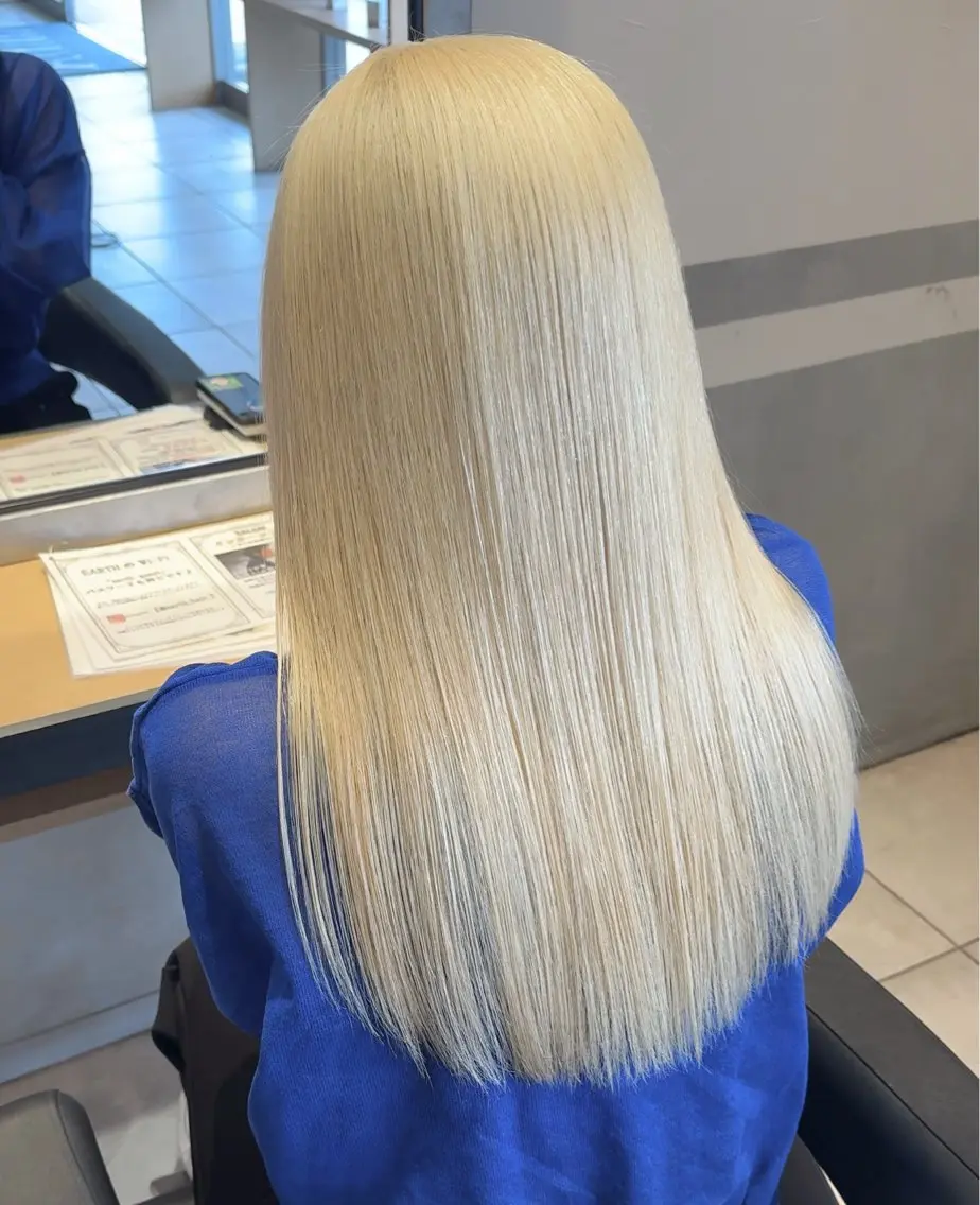 ロング ヘアカラー たかはし るなのヘアスタイル