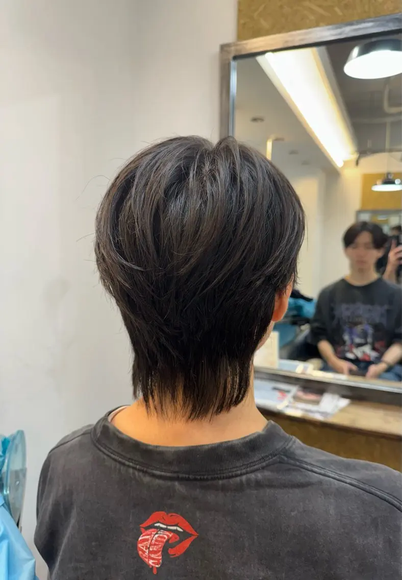 ショート メンズ カット 縮毛矯正 ✨レディースカット モデル募集中✨永野のヘアスタイル