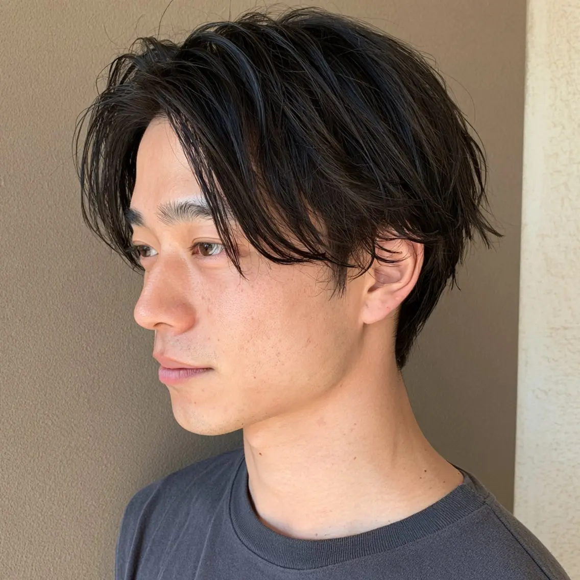 ショート パーマ メンズ カット パーマ トリートメント KENTA｜髪質改善 ・パーマ・ショートのヘアスタイル