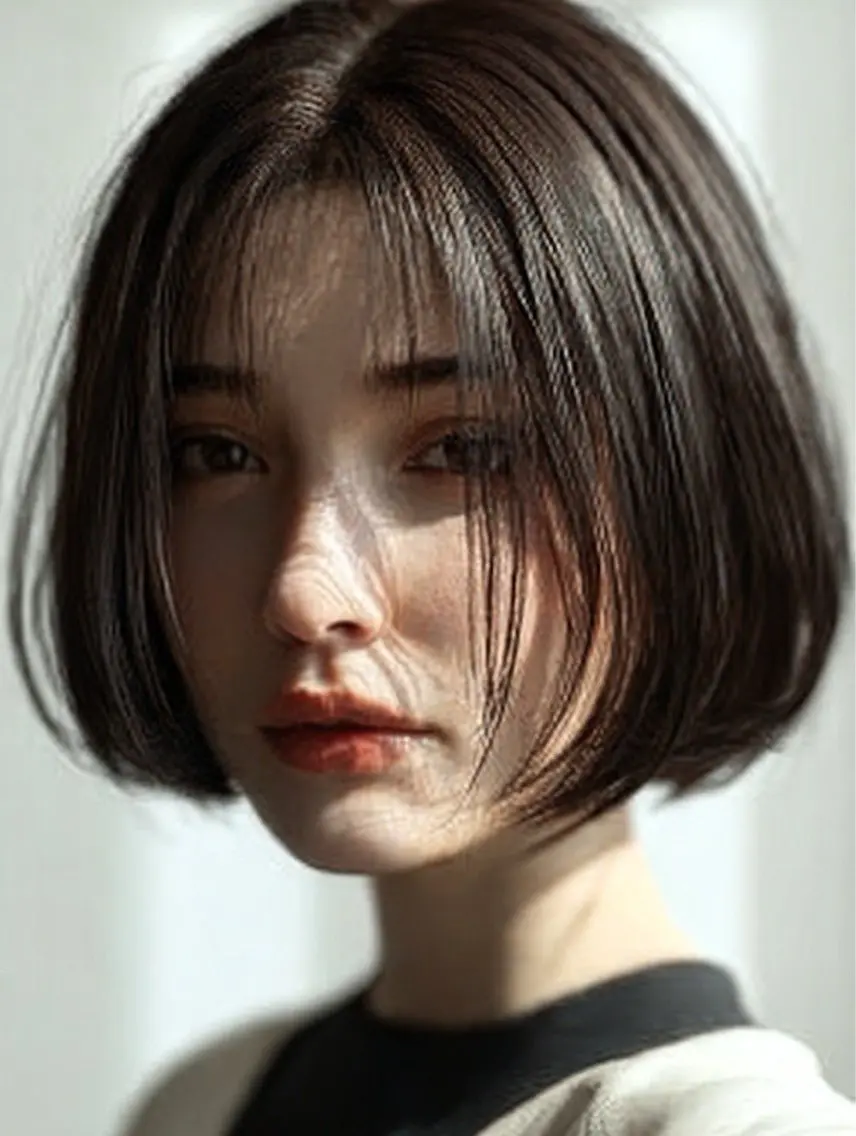 ショート カラー ヘアカラー 🍒モテ暖色カラー × うる艶✧ ゆなのヘアスタイル