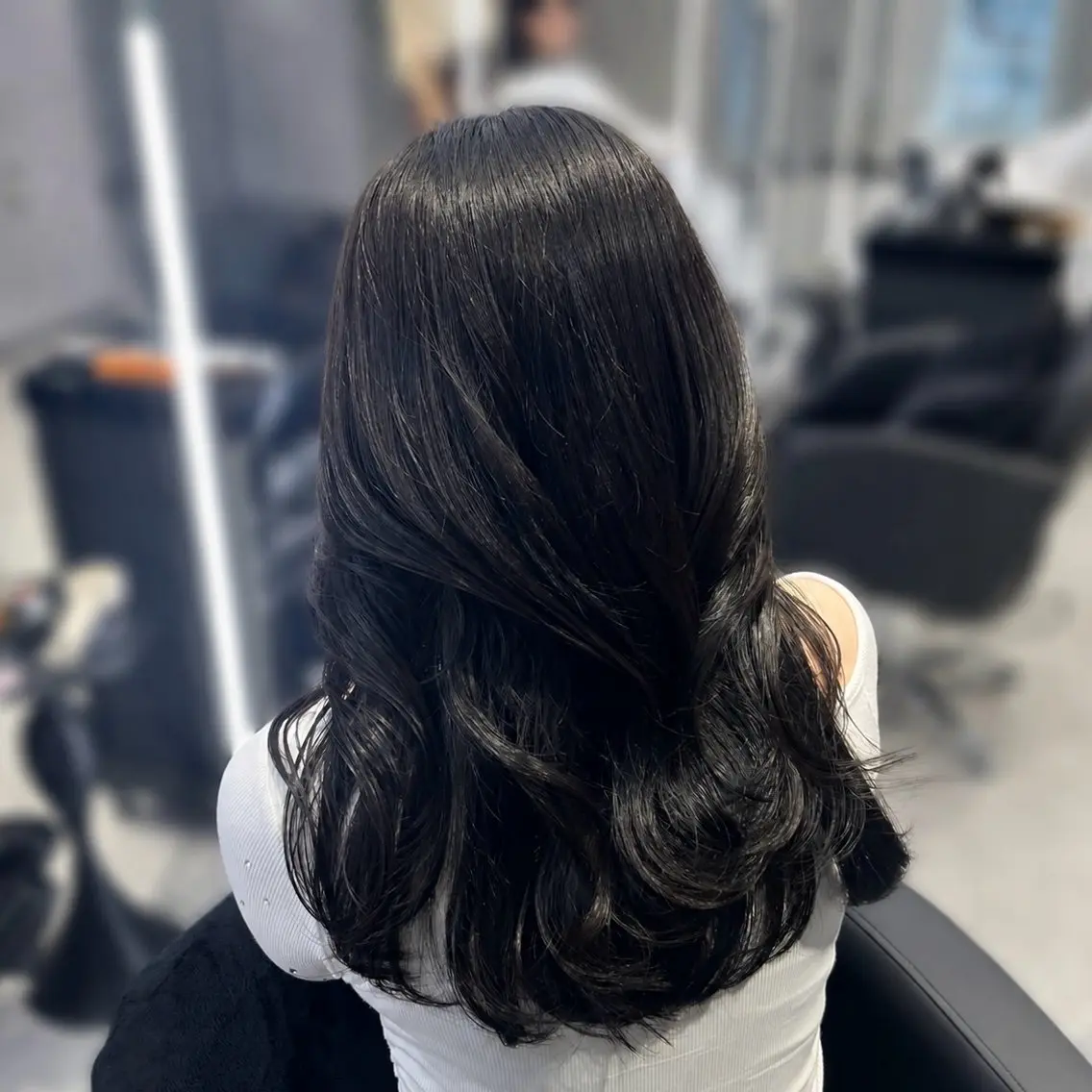 セミロング カット ヘアカラー トリートメント 喜夛莉菜/インナー カラー/アイリストのマツエク・マツパデザイン