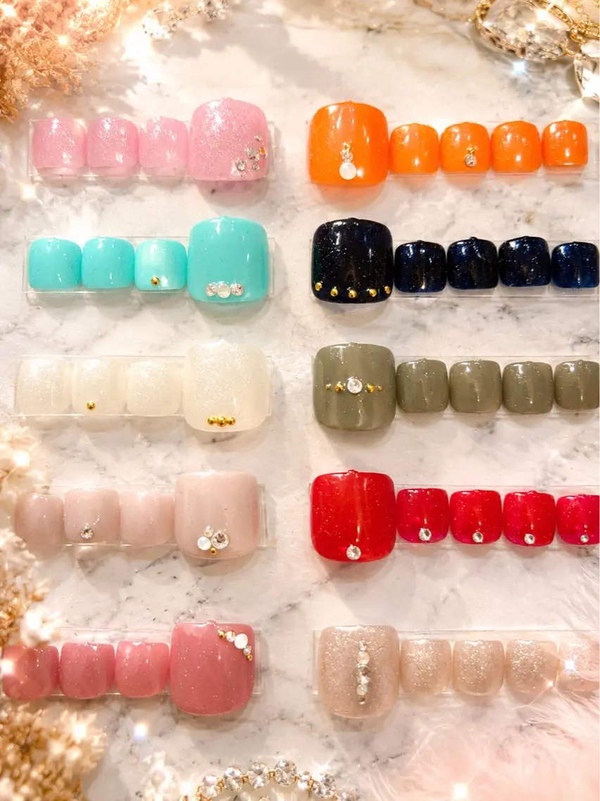 ネイル フットネイル MONA Ririのネイルデザイン