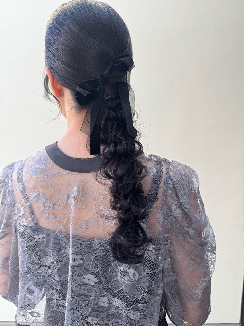 ヘアアレンジ ヘアセット アオトソラ いしざかのヘアスタイル