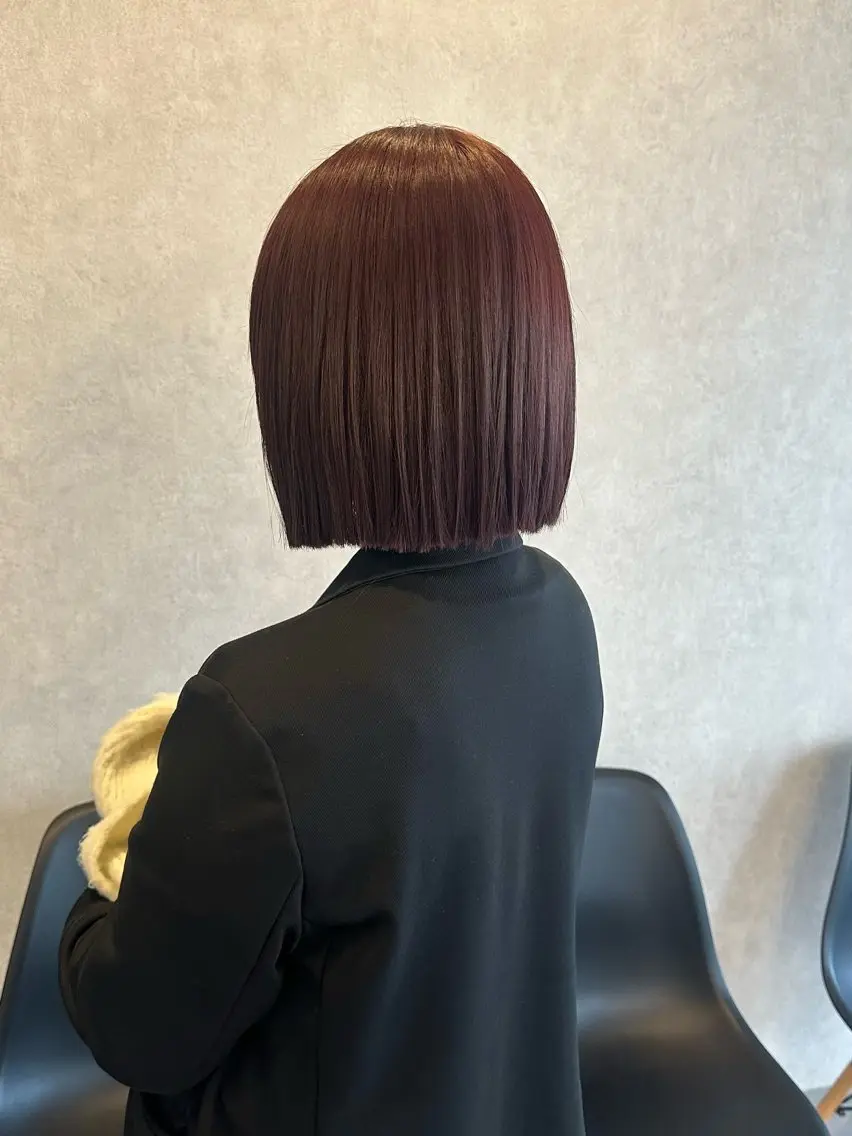 ショート urara♡/ Bob.透明感カラーのヘアスタイル