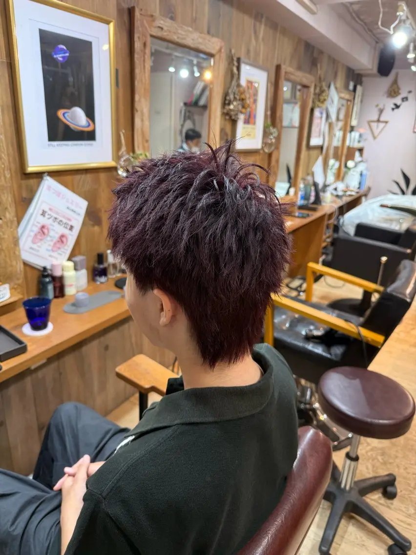 メンズ カット ヘアカラー メンズ特化/代々木 上原🌳目黒マヤのヘアスタイル