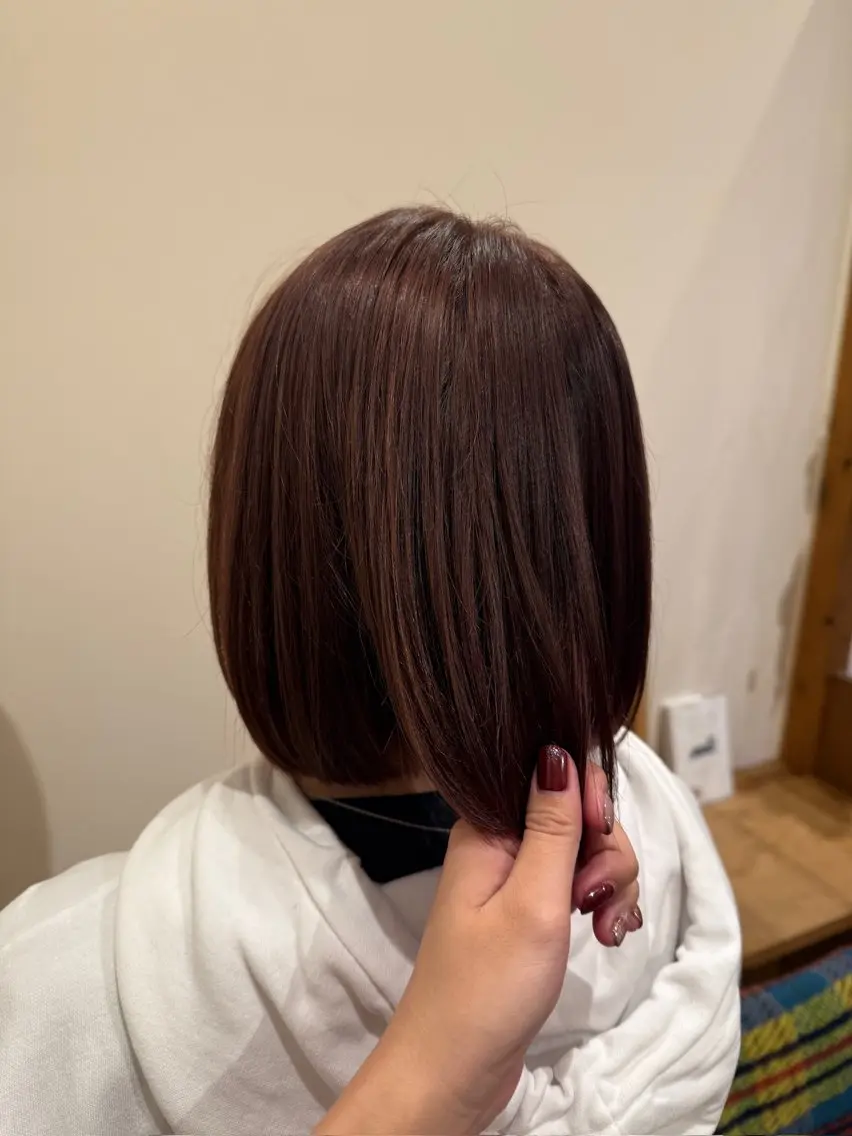 ミディアム カラー 🤍江坂 ハヤシアヤナ🤍のヘアスタイル