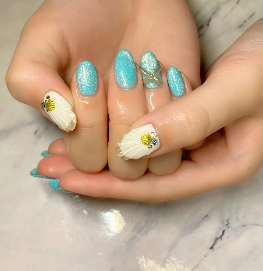 ネイル ジェルネイル マグネットネイル Lino+ ネイル&よもぎ蒸しのネイルデザイン