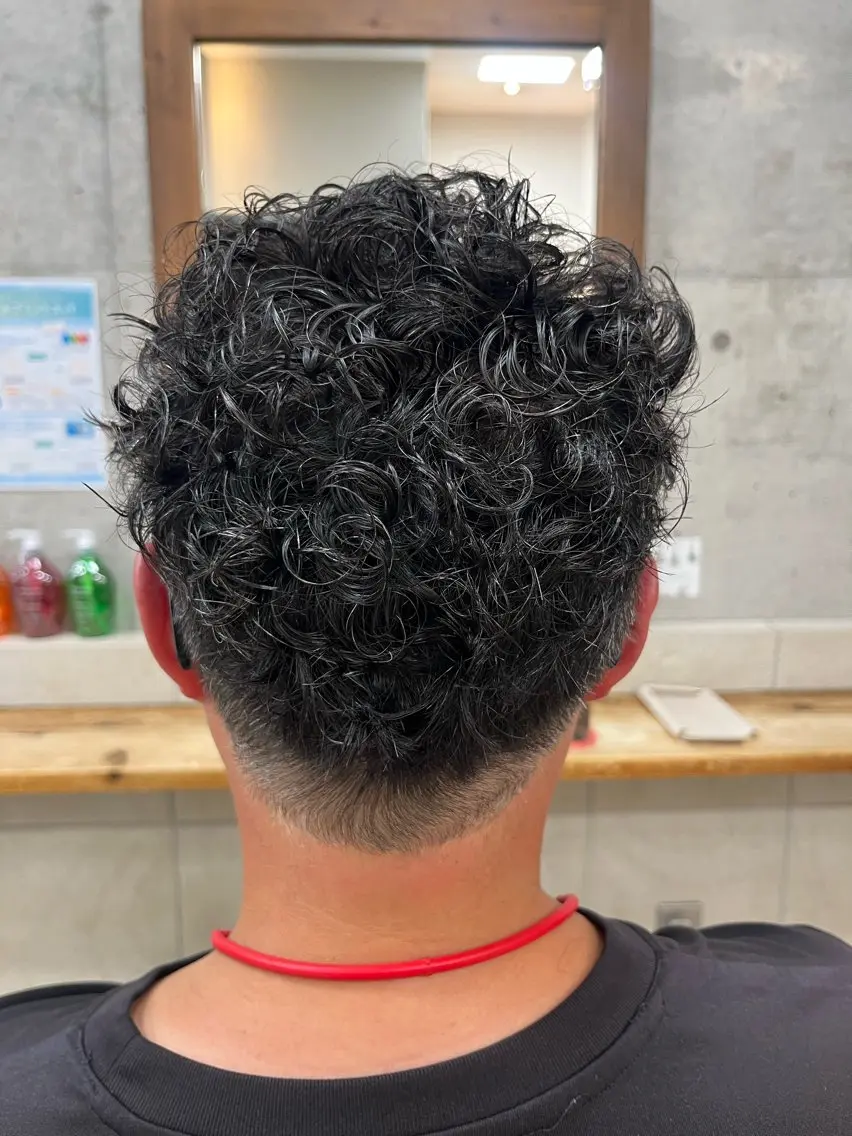 ショート パーマ たなか なおのヘアスタイル